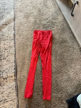aerie offline Red Leggings - Stretchy Everyday Bottoms